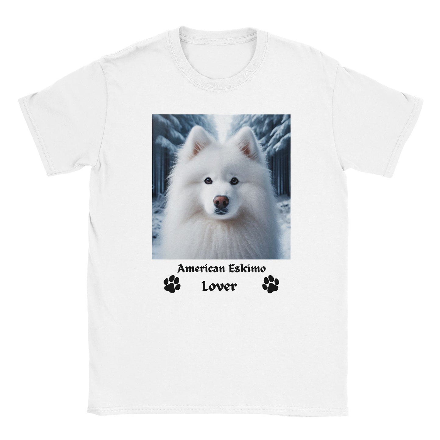 American Eskimo Dog T-shirt - PetSelfie - Petselfie