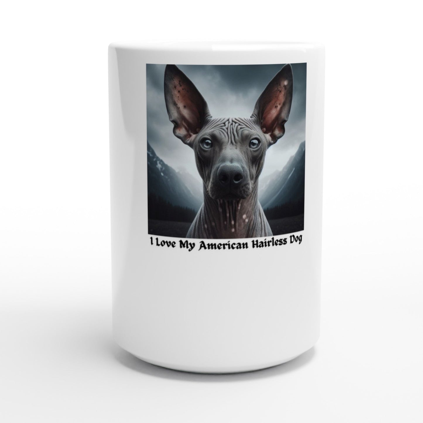 American Hairless Dog Mug - PetSelfie - Petselfie