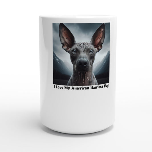 American Hairless Dog Mug - PetSelfie - Petselfie