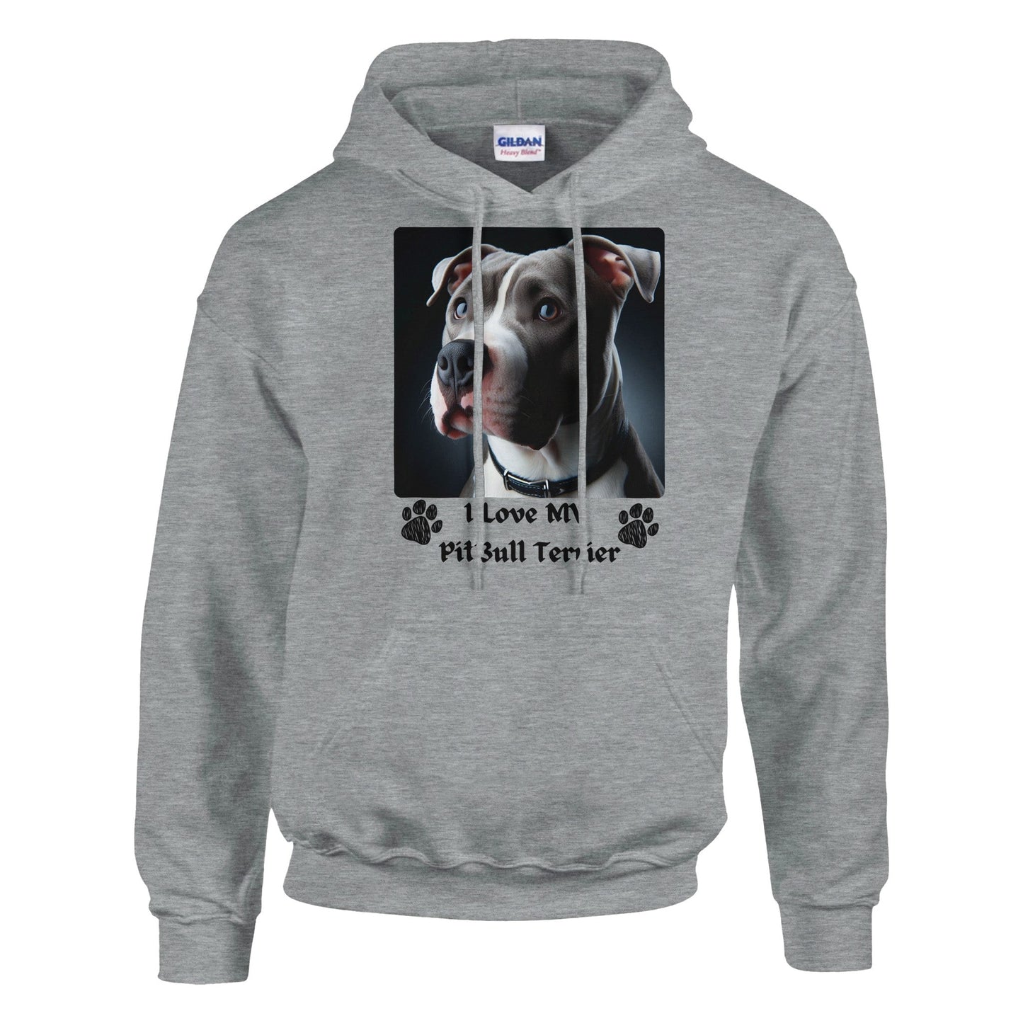 American Pit bull Terrier Hoodie - PetSelfie - Petselfie