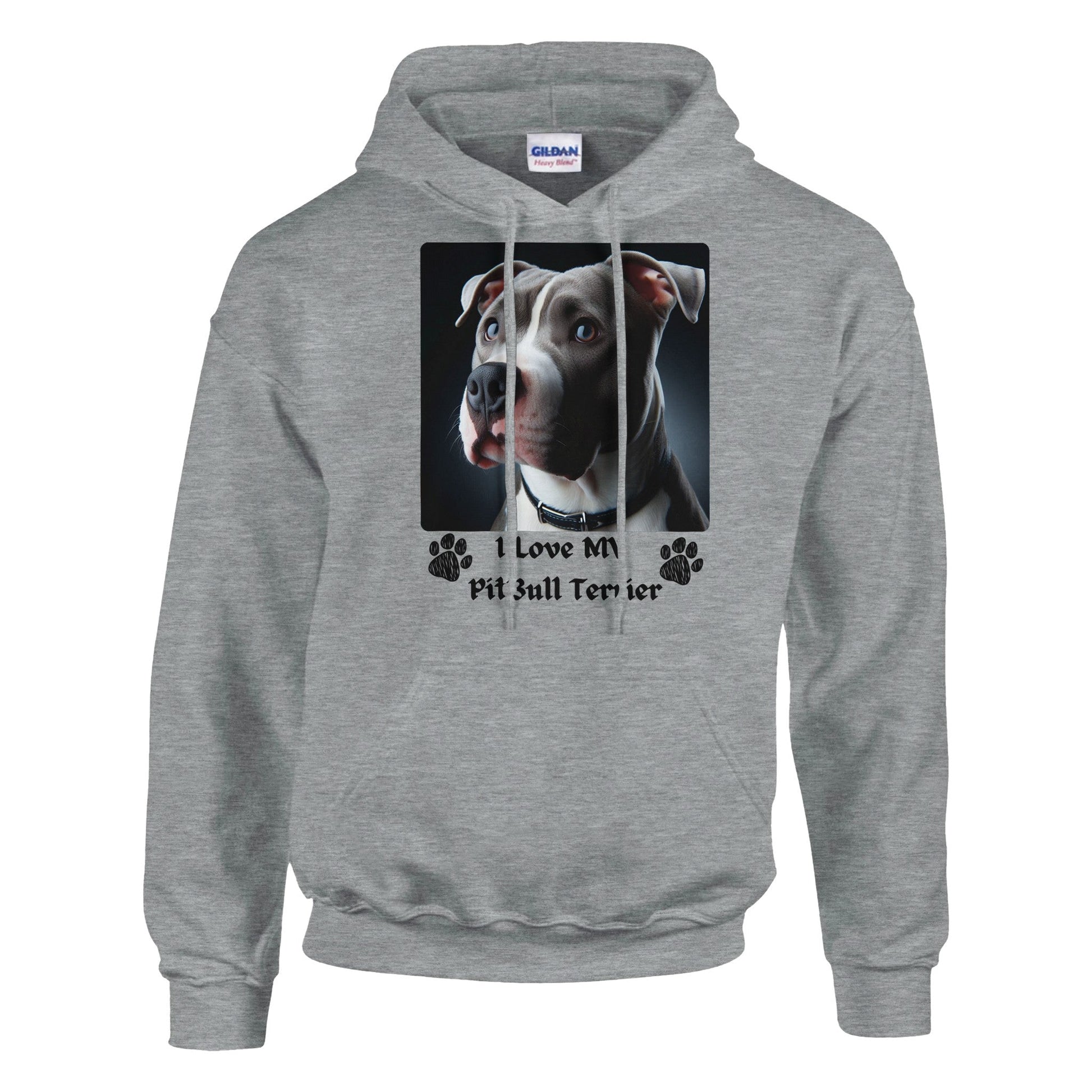 American Pit bull Terrier Hoodie - PetSelfie - Petselfie