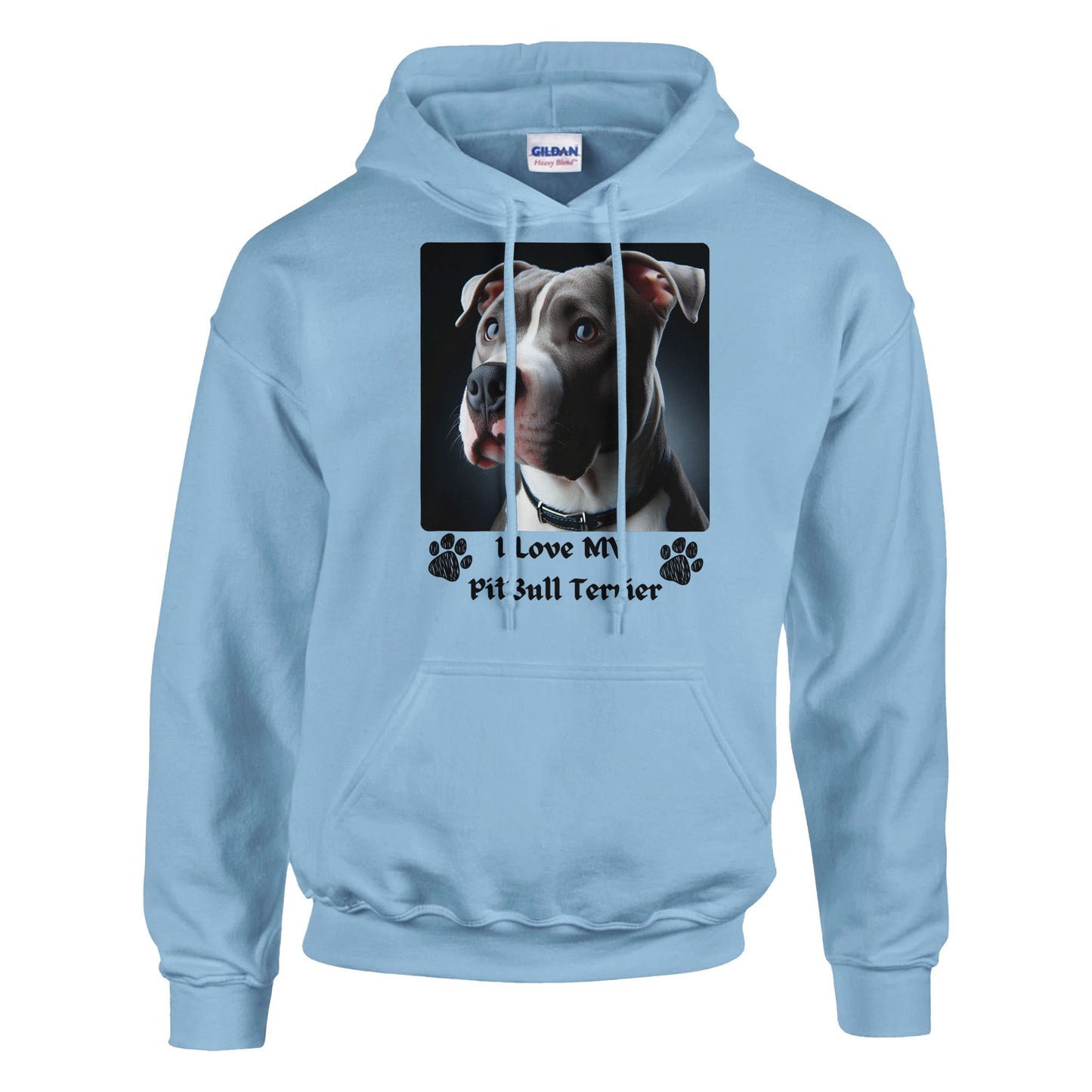 American Pit bull Terrier Hoodie - PetSelfie - Petselfie