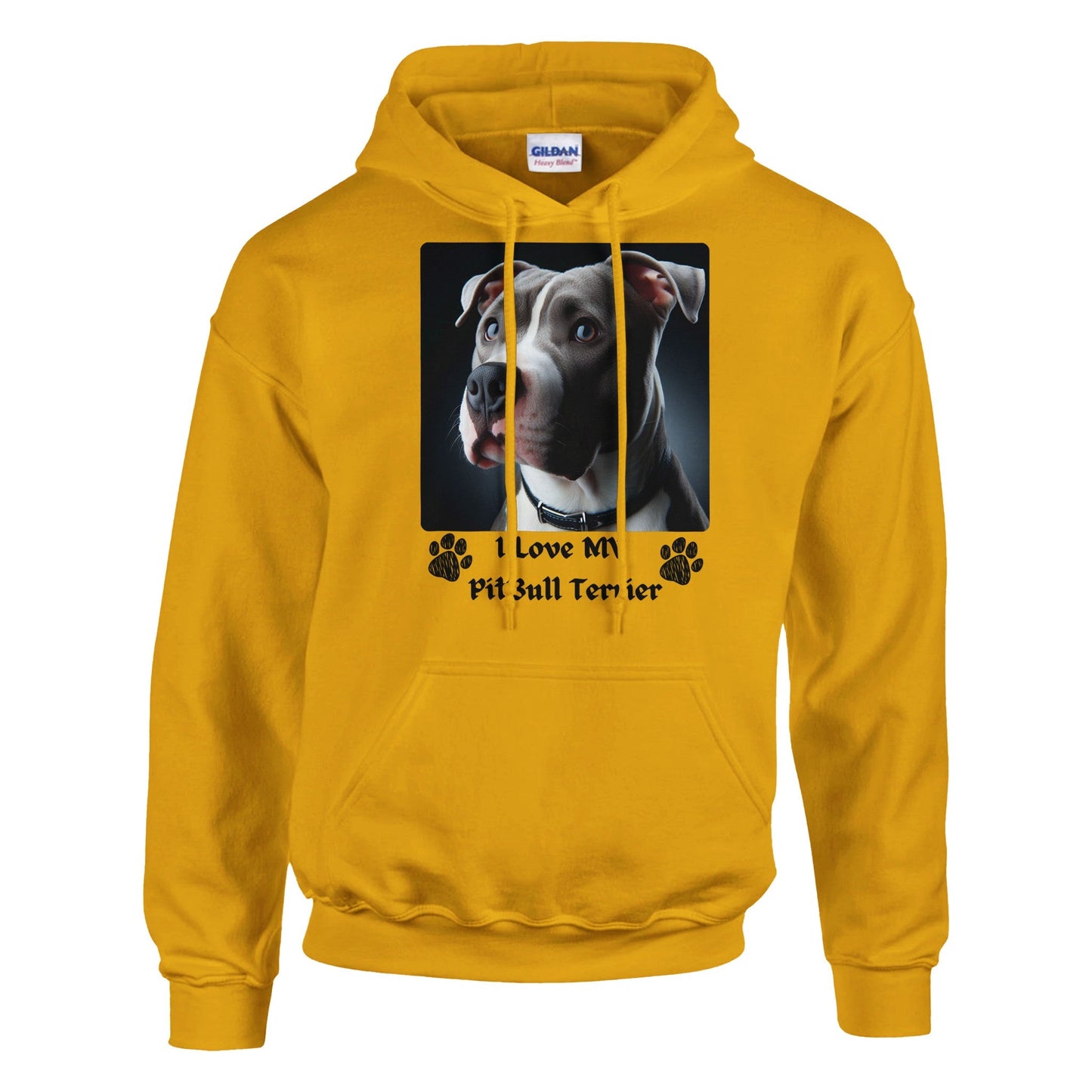American Pit bull Terrier Hoodie - PetSelfie - Petselfie