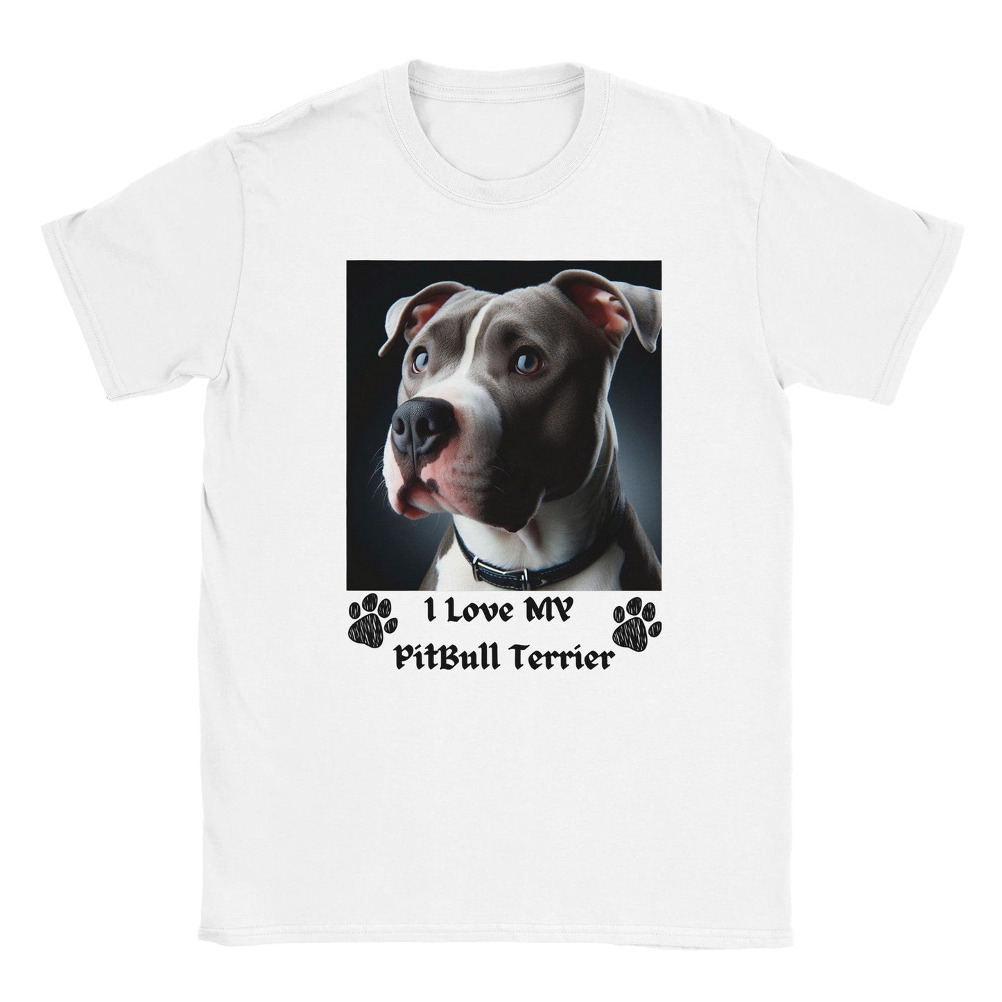 American Pit bull Terrier T-shirt - PetSelfie - Petselfie