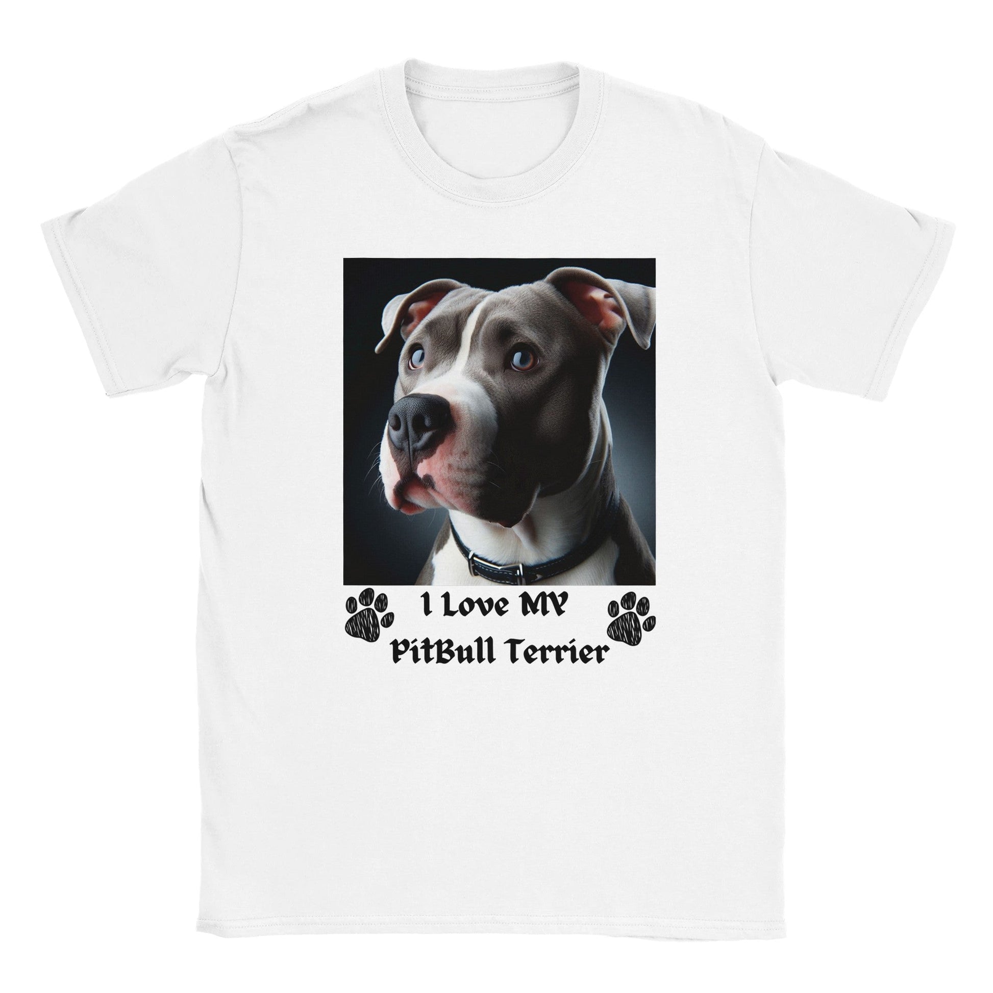 American Pit bull Terrier T-shirt - PetSelfie - Petselfie