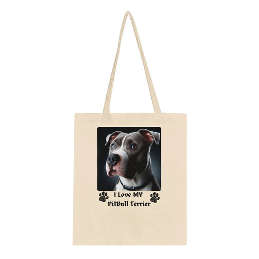 American Pit bull Terrier Tote bag - PetSelfie - Petselfie
