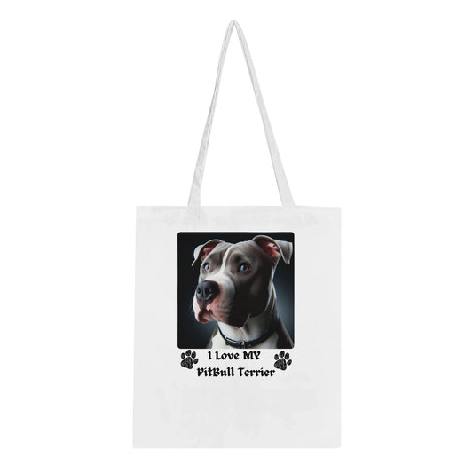 American Pit bull Terrier Tote bag - PetSelfie - Petselfie