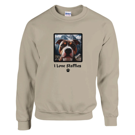 American Staffordshire Terrier - Classic Unisex Crewneck Sweatshirt - Petselfie