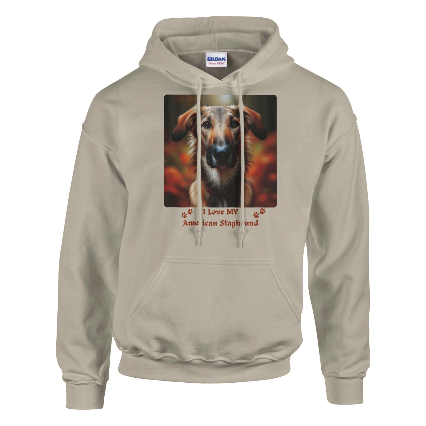 American Staghound Hoodie - PetSelfie - Petselfie