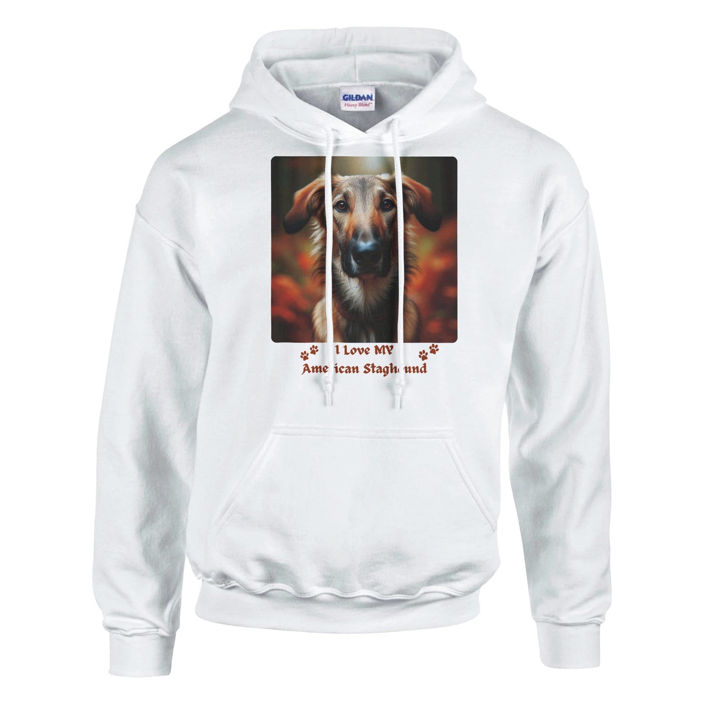 American Staghound Hoodie - PetSelfie - Petselfie