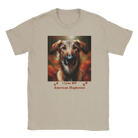 American Staghound T-Shirt - PetSelfie - Petselfie