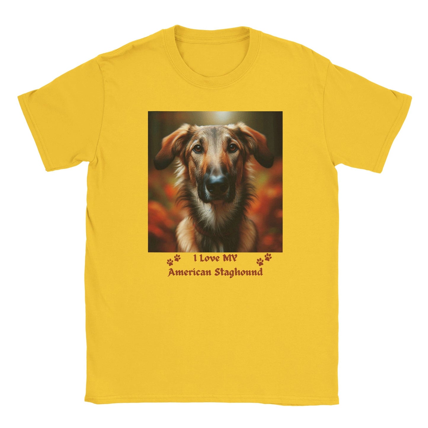 American Staghound T-Shirt - PetSelfie - Petselfie
