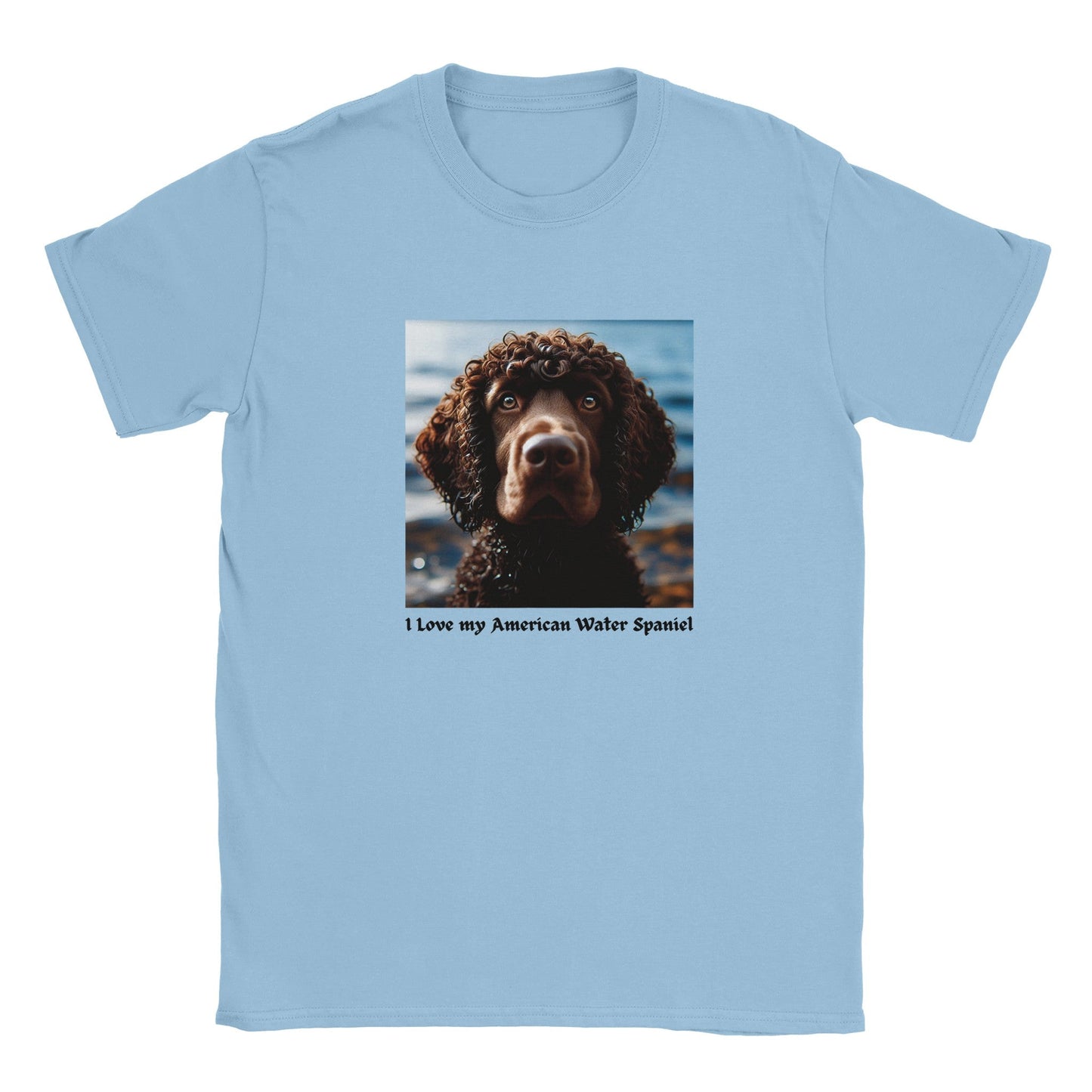 American Water Spaniel T-Shirt - PetSelfie - Petselfie