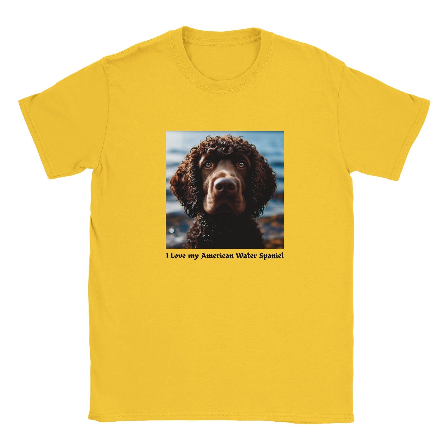 American Water Spaniel T-Shirt - PetSelfie - Petselfie