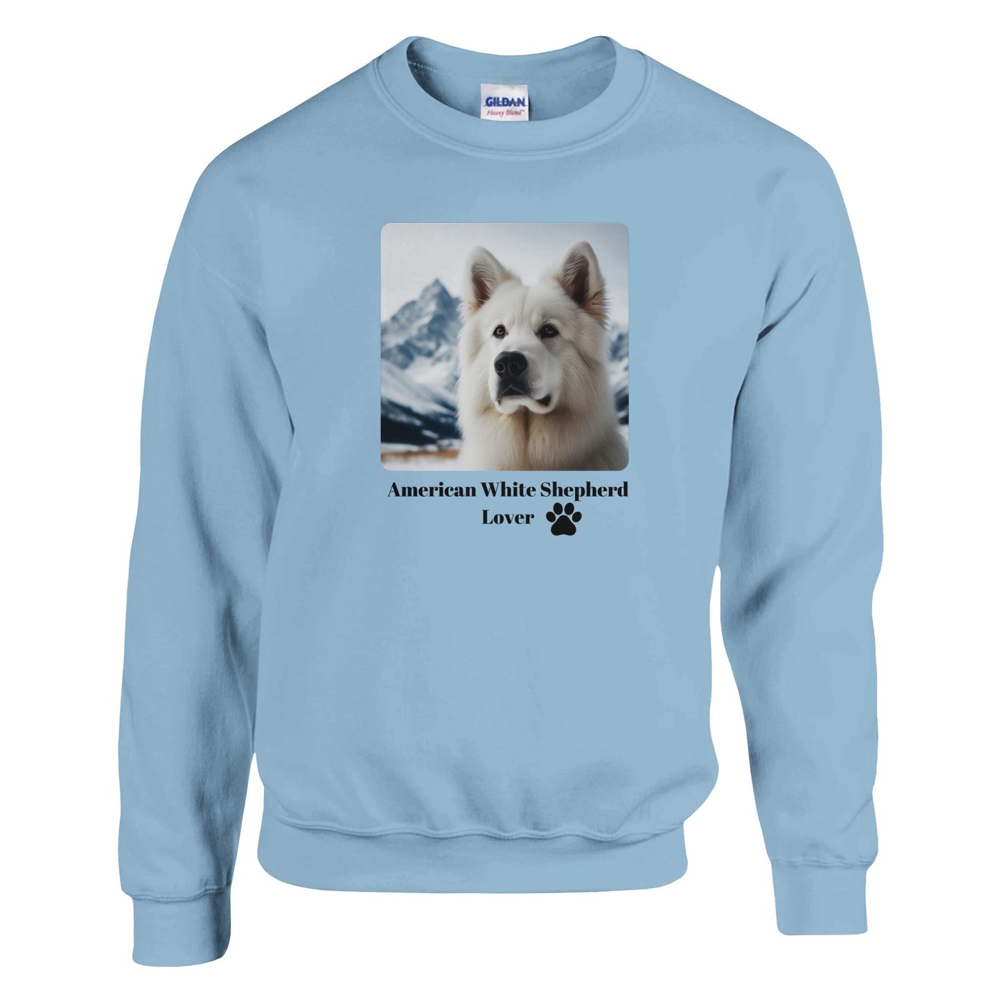 American White Shepherd Sweatshirt - PetSelfie - Petselfie