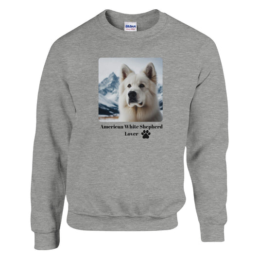 American White Shepherd Sweatshirt - PetSelfie - Petselfie