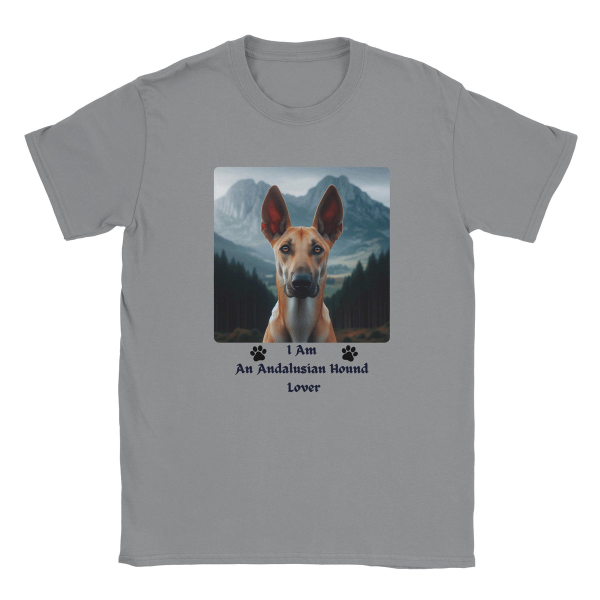 Andalusian Hound Classic Unisex Crewneck T-shirt - Petselfie