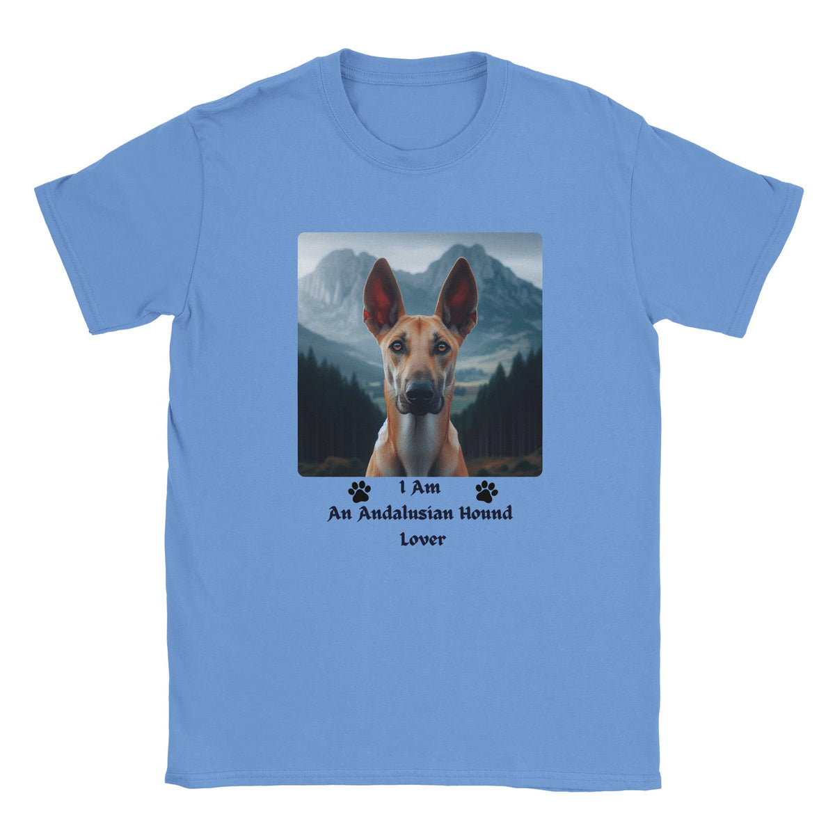 Andalusian Hound Classic Unisex Crewneck T-shirt - Petselfie