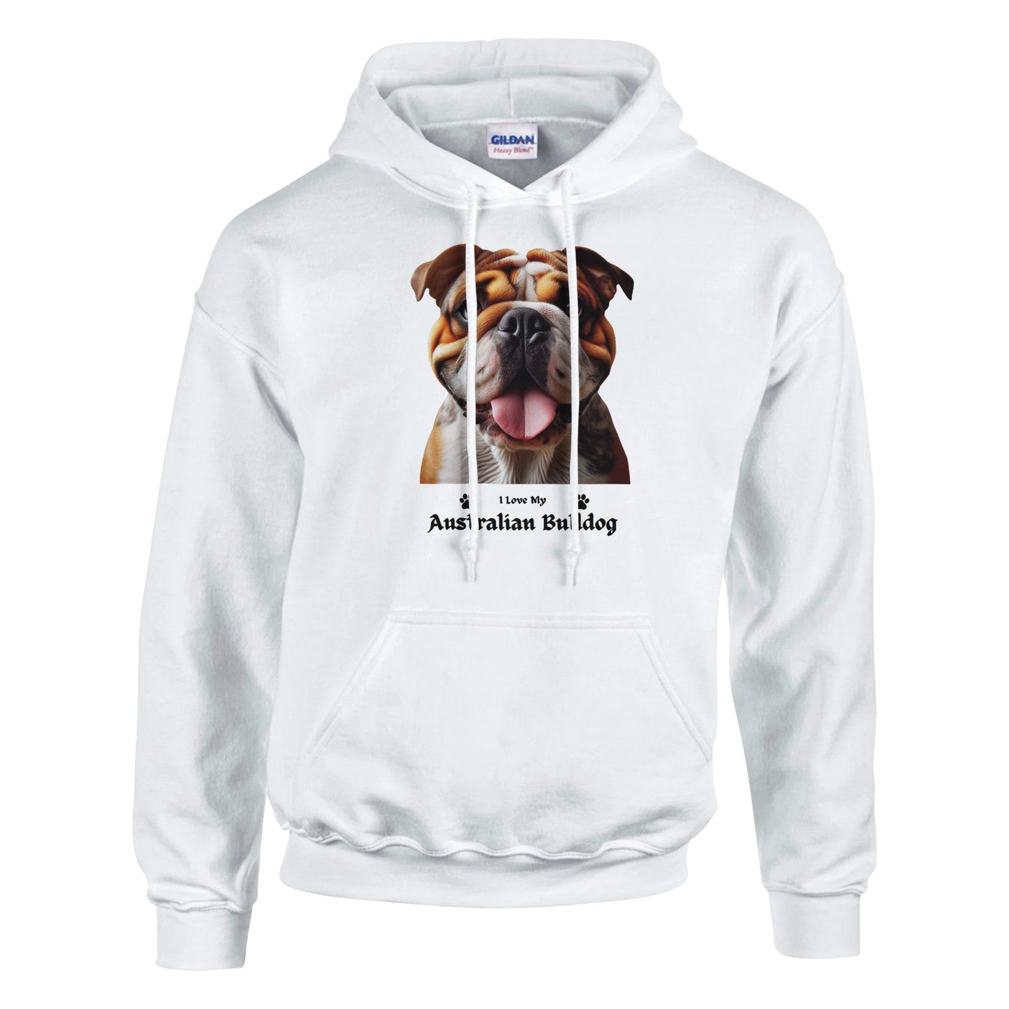 Australian Bulldog Hoodie - PetSelfie - Petselfie