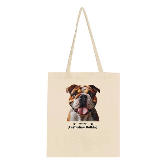 Australian Bulldog Tote Bag - PetSelfie - Petselfie