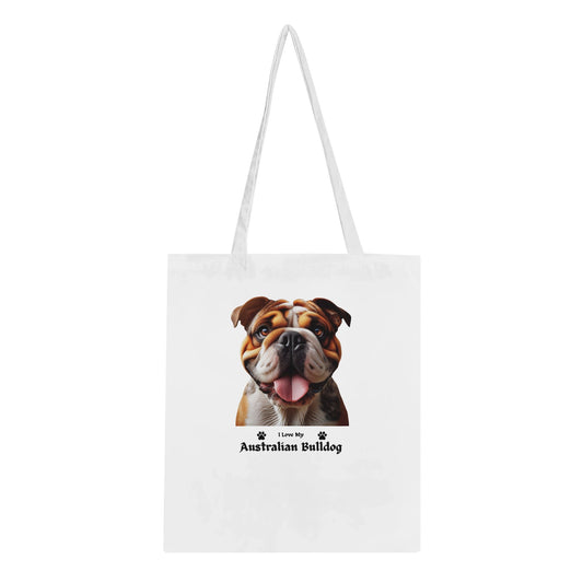 Australian Bulldog Tote Bag - PetSelfie - Petselfie