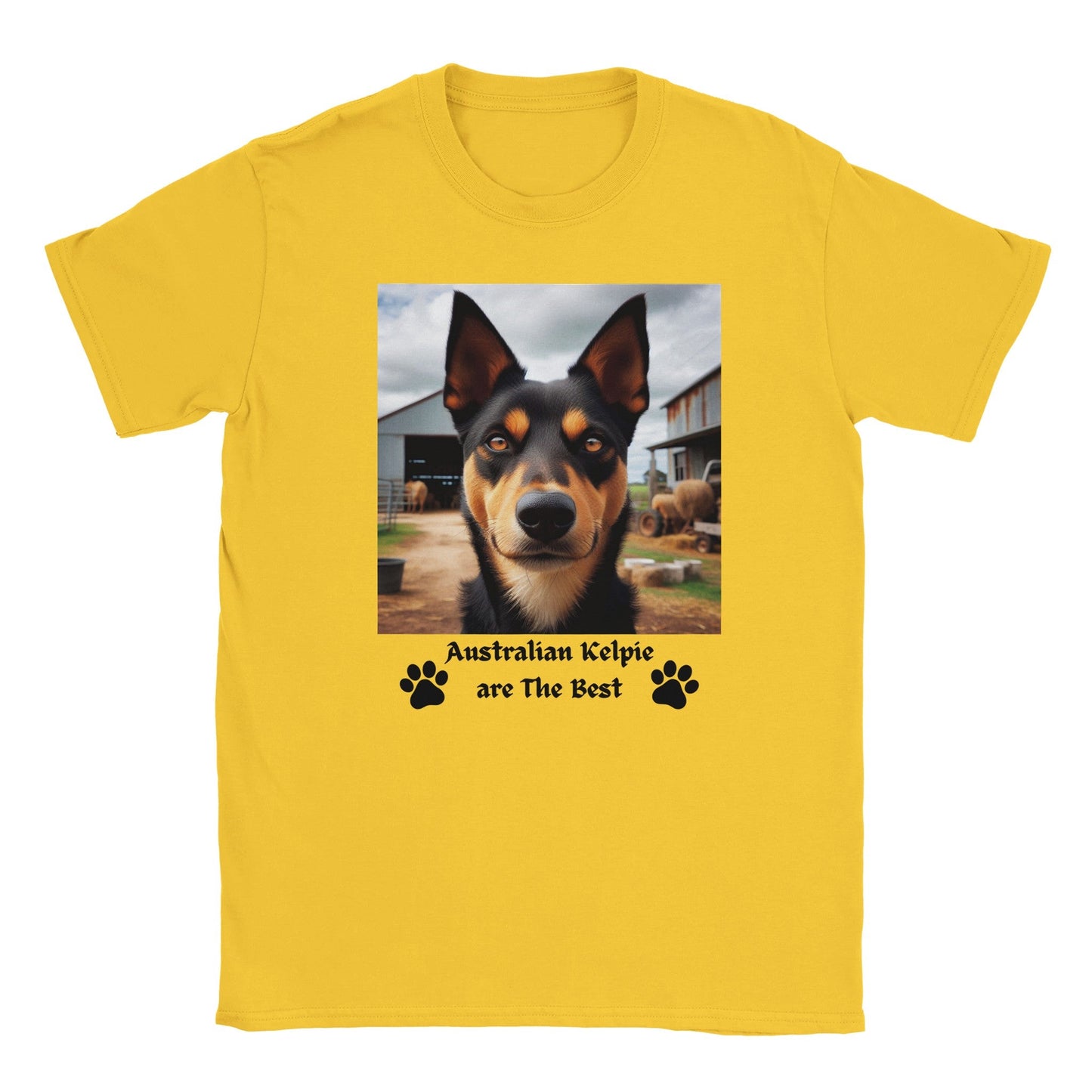 Australian Kelpie T-Shirt - PetSelfie - Petselfie