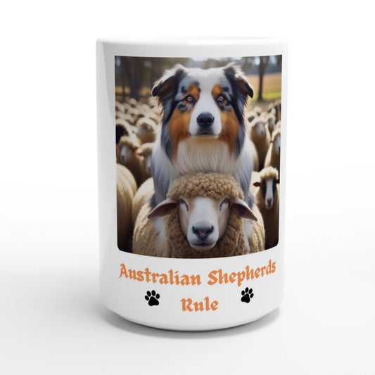 Australian Shepherd dog Mug - PetSelfie - Petselfie