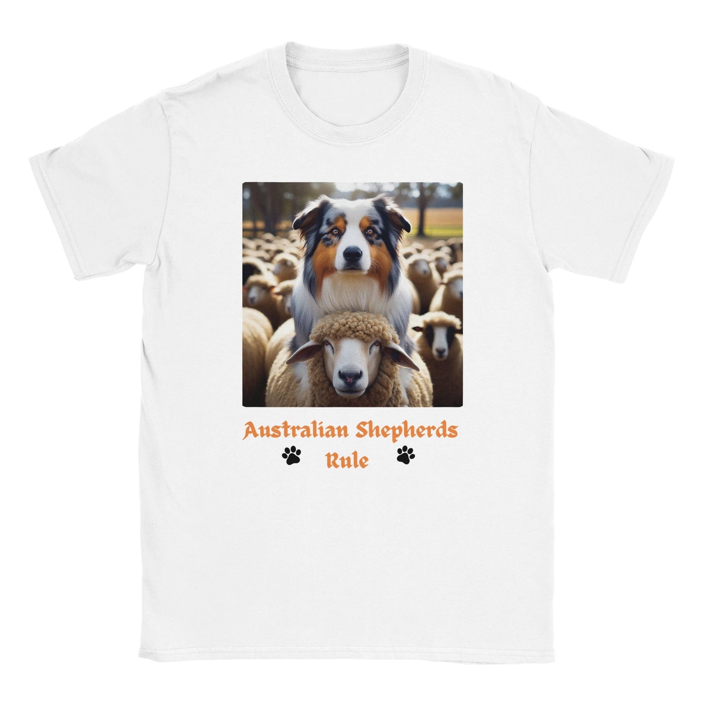 Australian Shepherd Dog T-shirt - PetSelfie - Petselfie