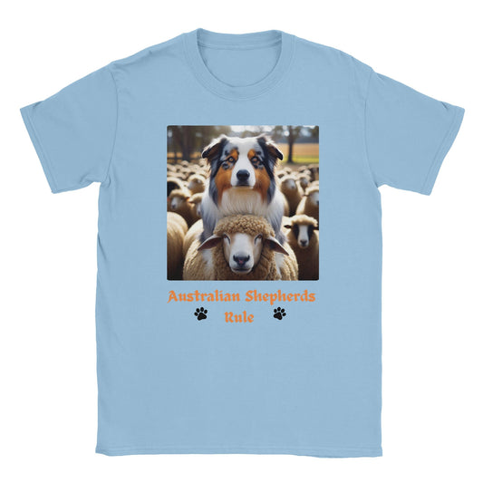 Australian Shepherd Dog T-shirt - PetSelfie - Petselfie