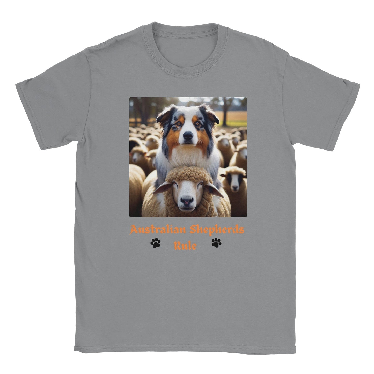 Australian Shepherd Dog T-shirt - PetSelfie - Petselfie