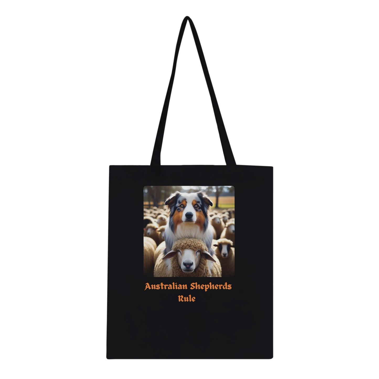 Australian Shepherd dog Tote - PetSelfie - Petselfie