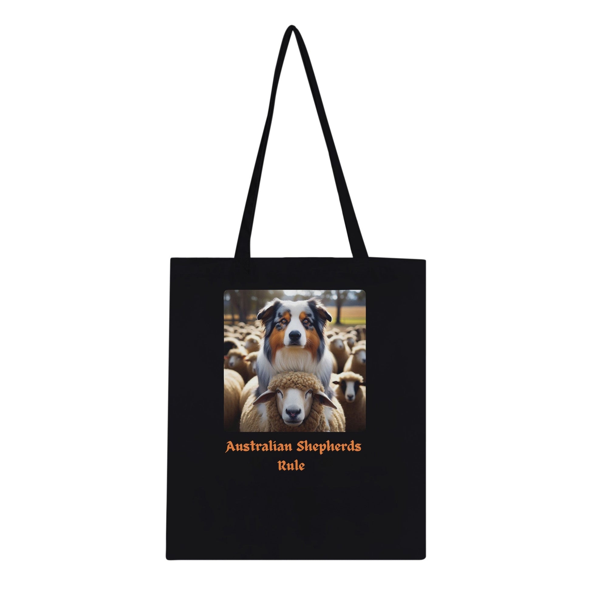 Australian Shepherd dog Tote - PetSelfie - Petselfie