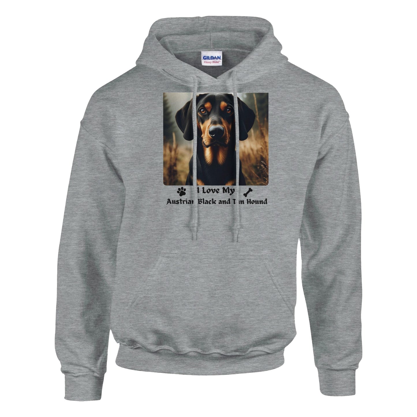 Austrian Black and Tan Hound Hoodie - PetSelfie - Petselfie