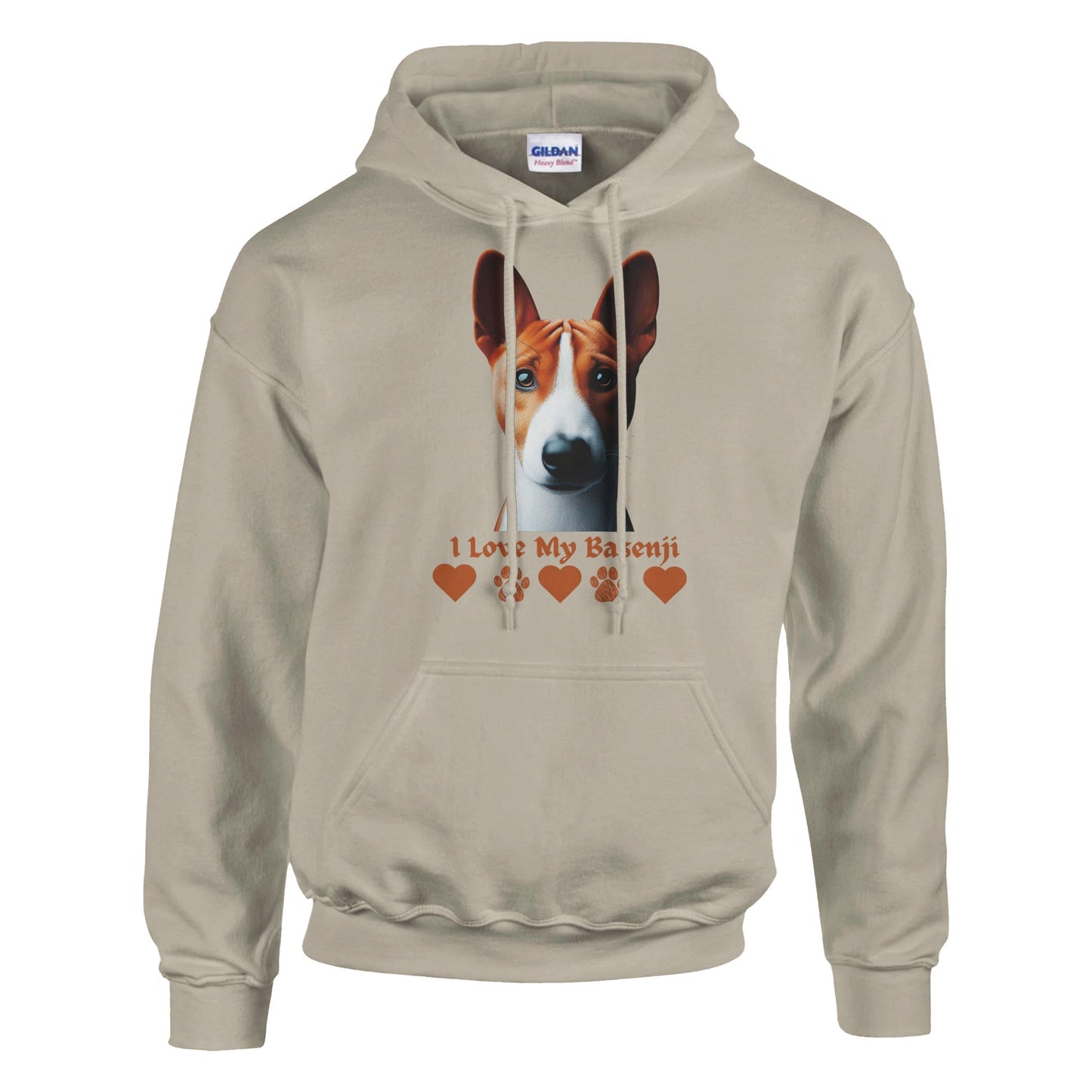 Basenji Dog Hoodie - PetSelfie - Petselfie