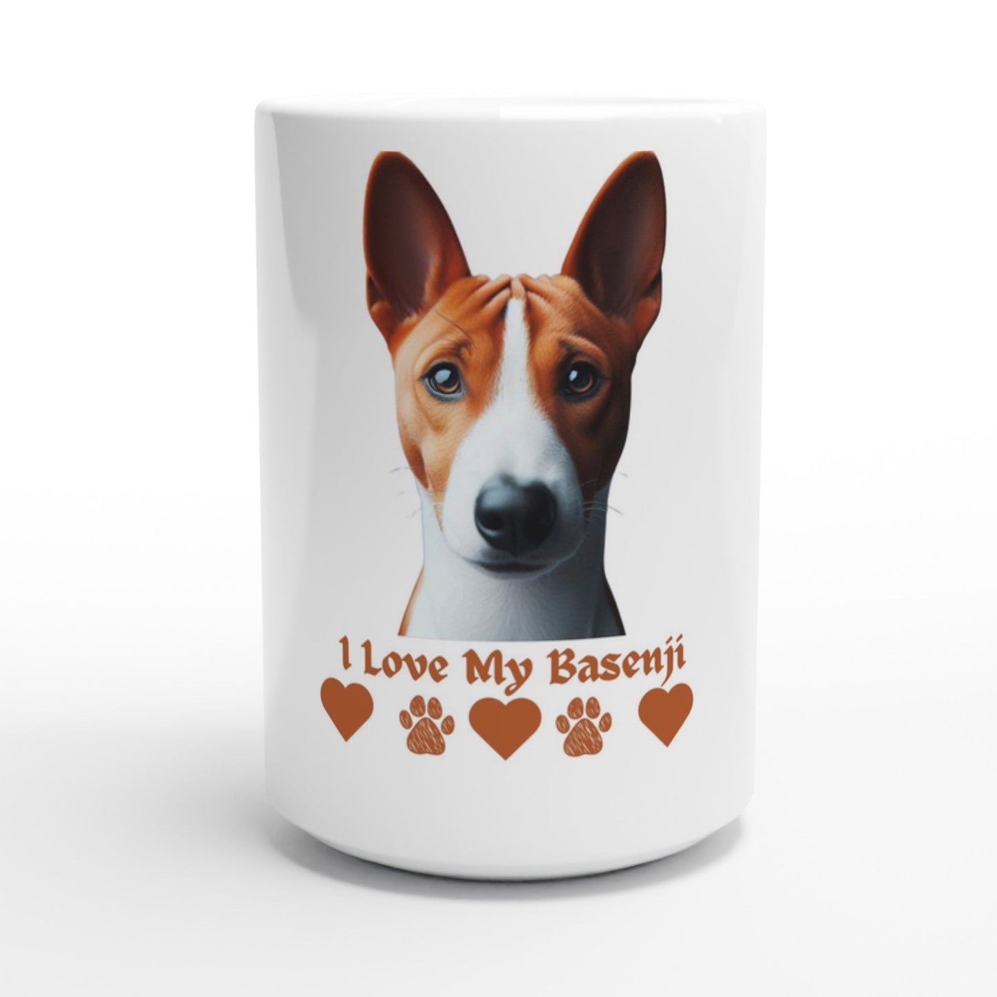 Basenji Dog Mug - PetSelfie - Petselfie