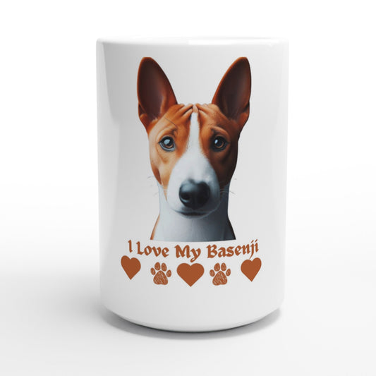 Basenji Dog Mug - PetSelfie - Petselfie