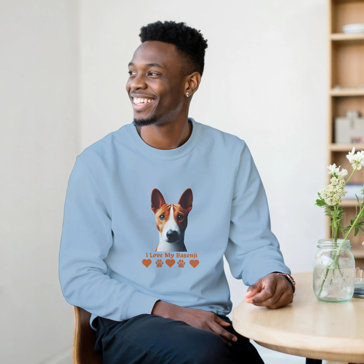 Basenji Dog Sweatshirt - PetSelfie - Petselfie