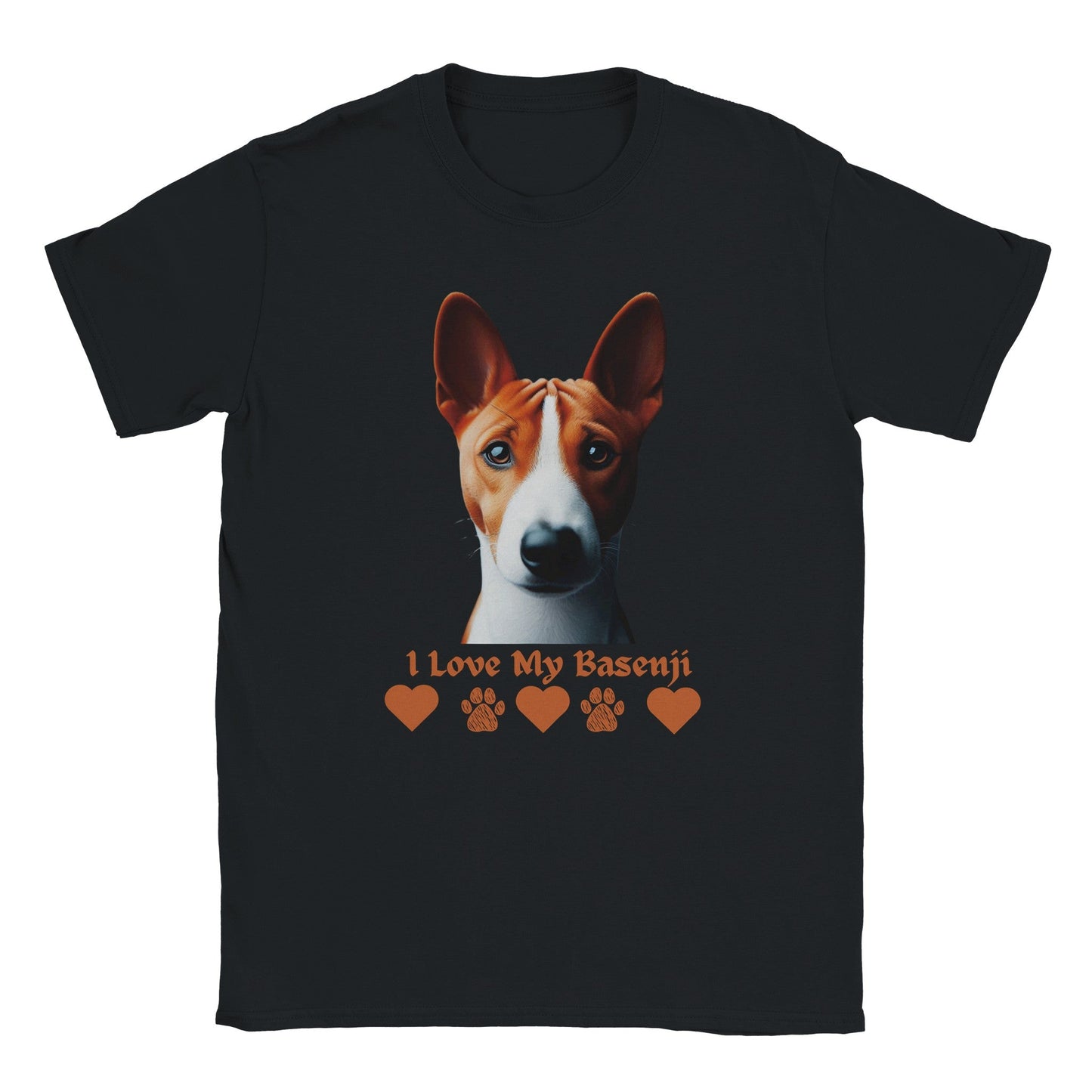 Basenji Dog T-Shirt - PetSelfie - Petselfie