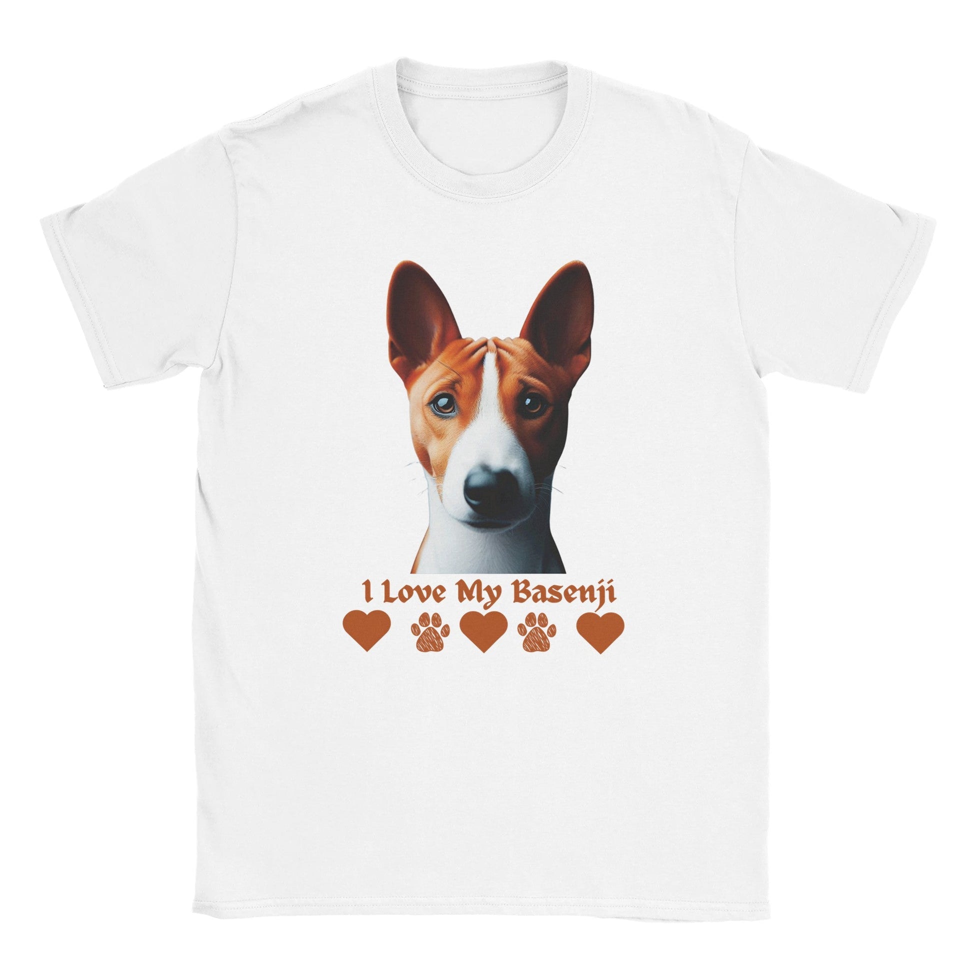 Basenji Dog T-Shirt - PetSelfie - Petselfie