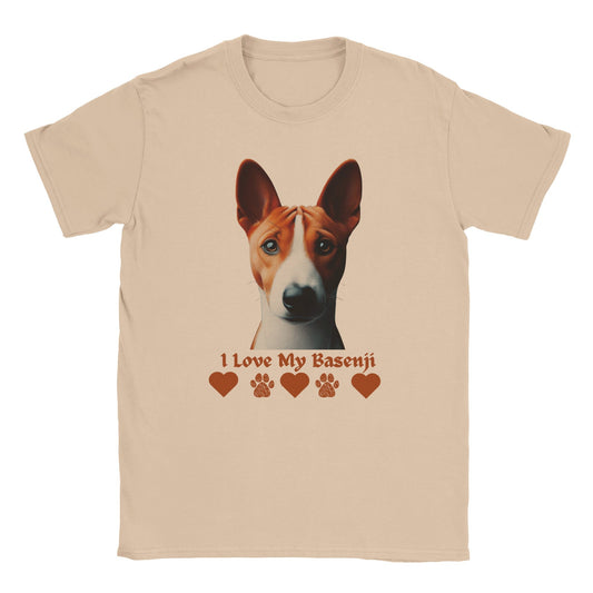 Basenji Dog T-Shirt - PetSelfie - Petselfie