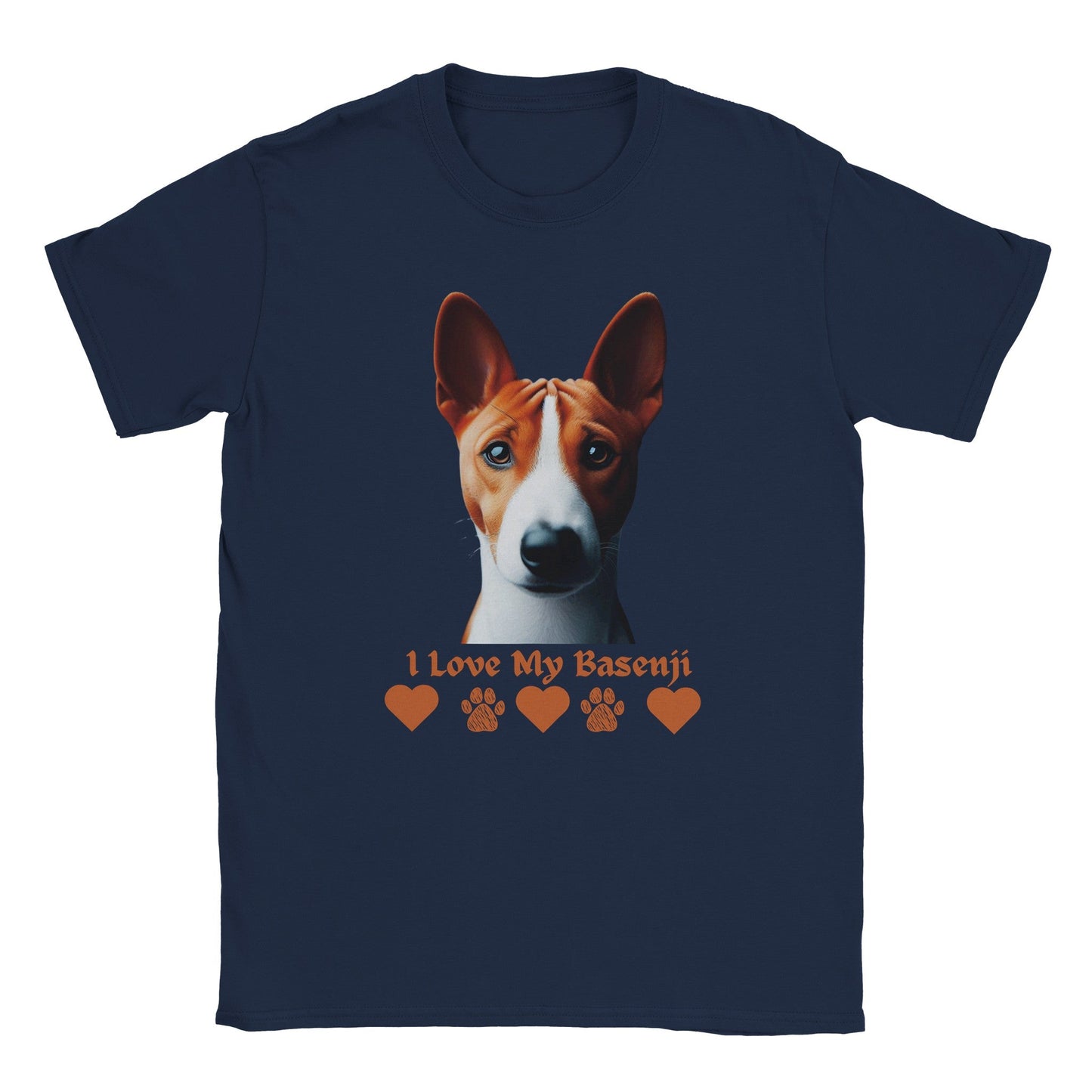 Basenji Dog T-Shirt - PetSelfie - Petselfie