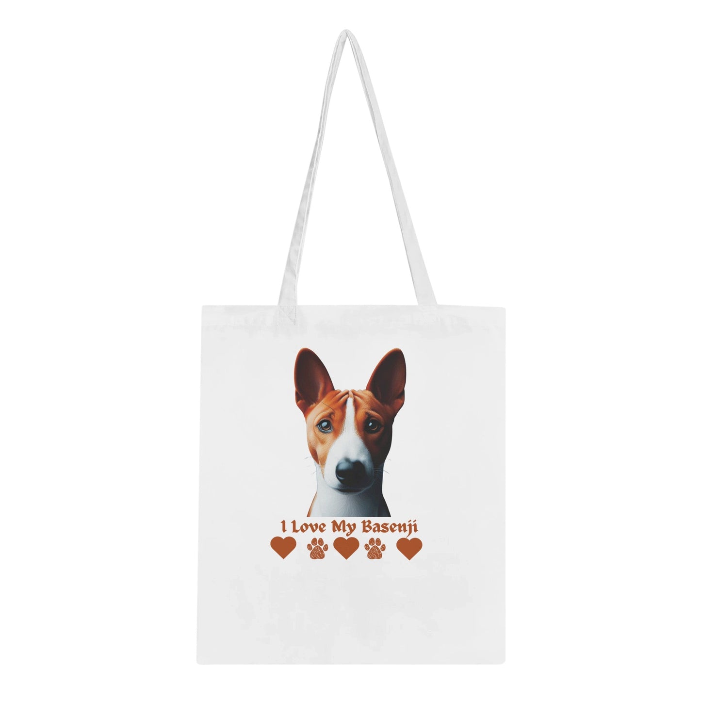 Basenji Dog Tote Bag - PetSelfie - Petselfie