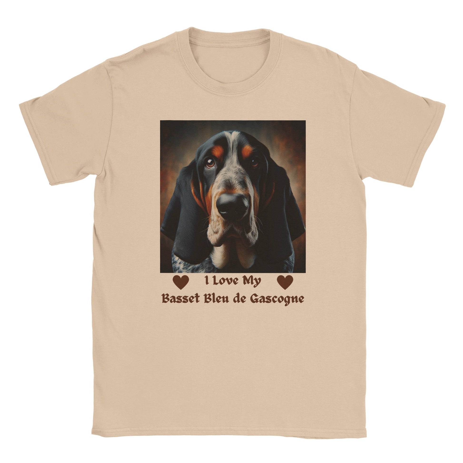 Basset Bleu de Gascogne Dog T-Shirt - PetSelfie - Petselfie