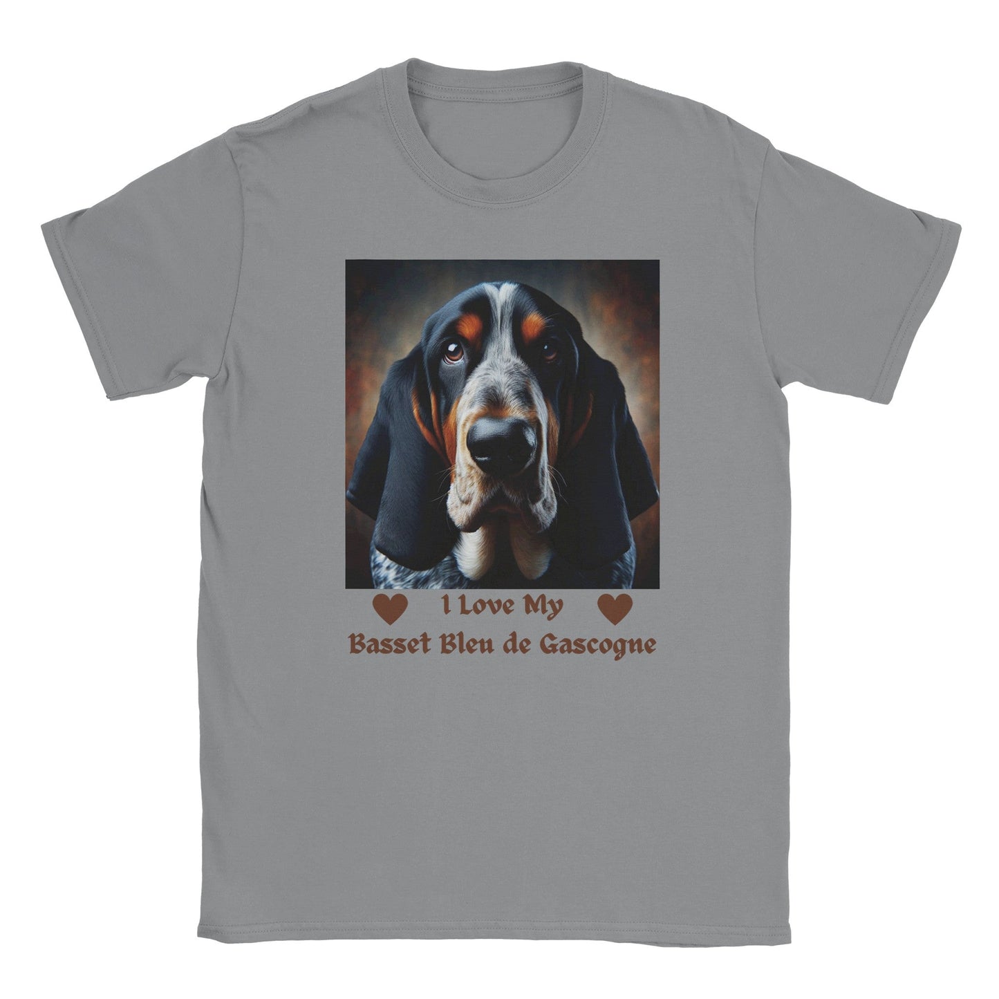 Basset Bleu de Gascogne Dog T-Shirt - PetSelfie - Petselfie
