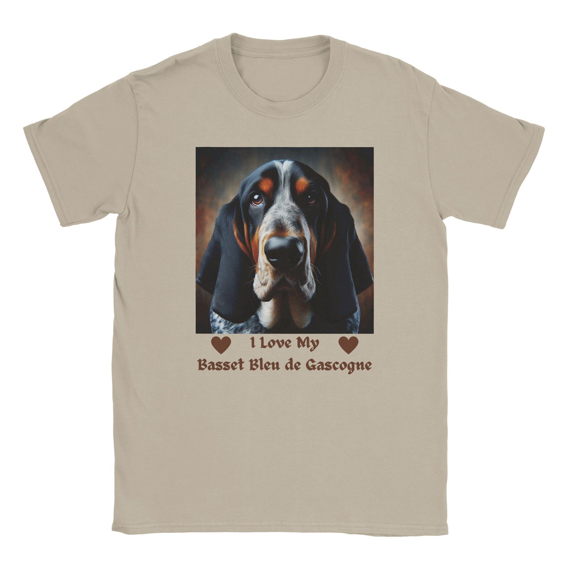 Basset Bleu de Gascogne Dog T-Shirt - PetSelfie - Petselfie