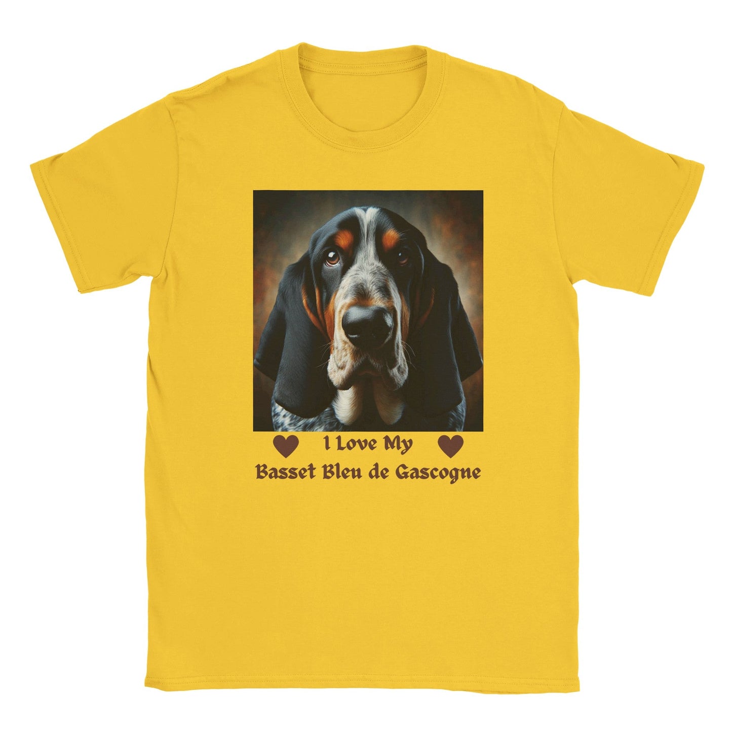 Basset Bleu de Gascogne Dog T-Shirt - PetSelfie - Petselfie