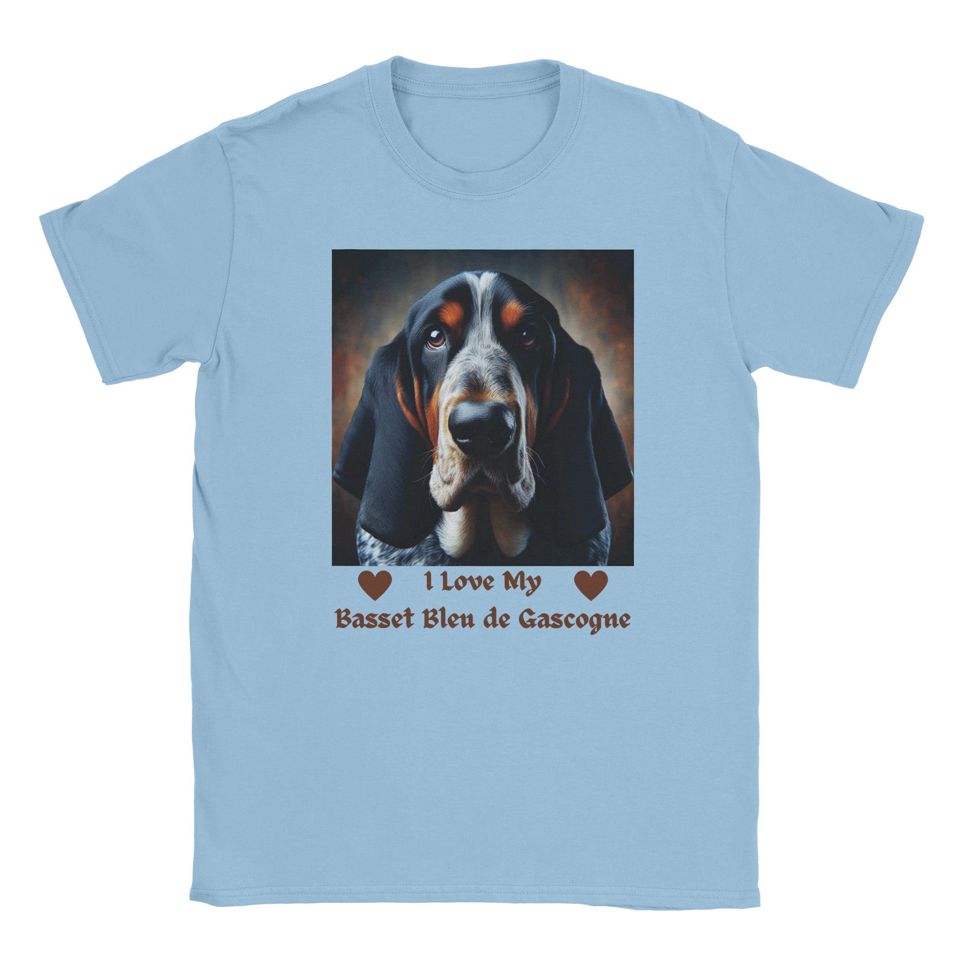 Basset Bleu de Gascogne Dog T-Shirt - PetSelfie - Petselfie