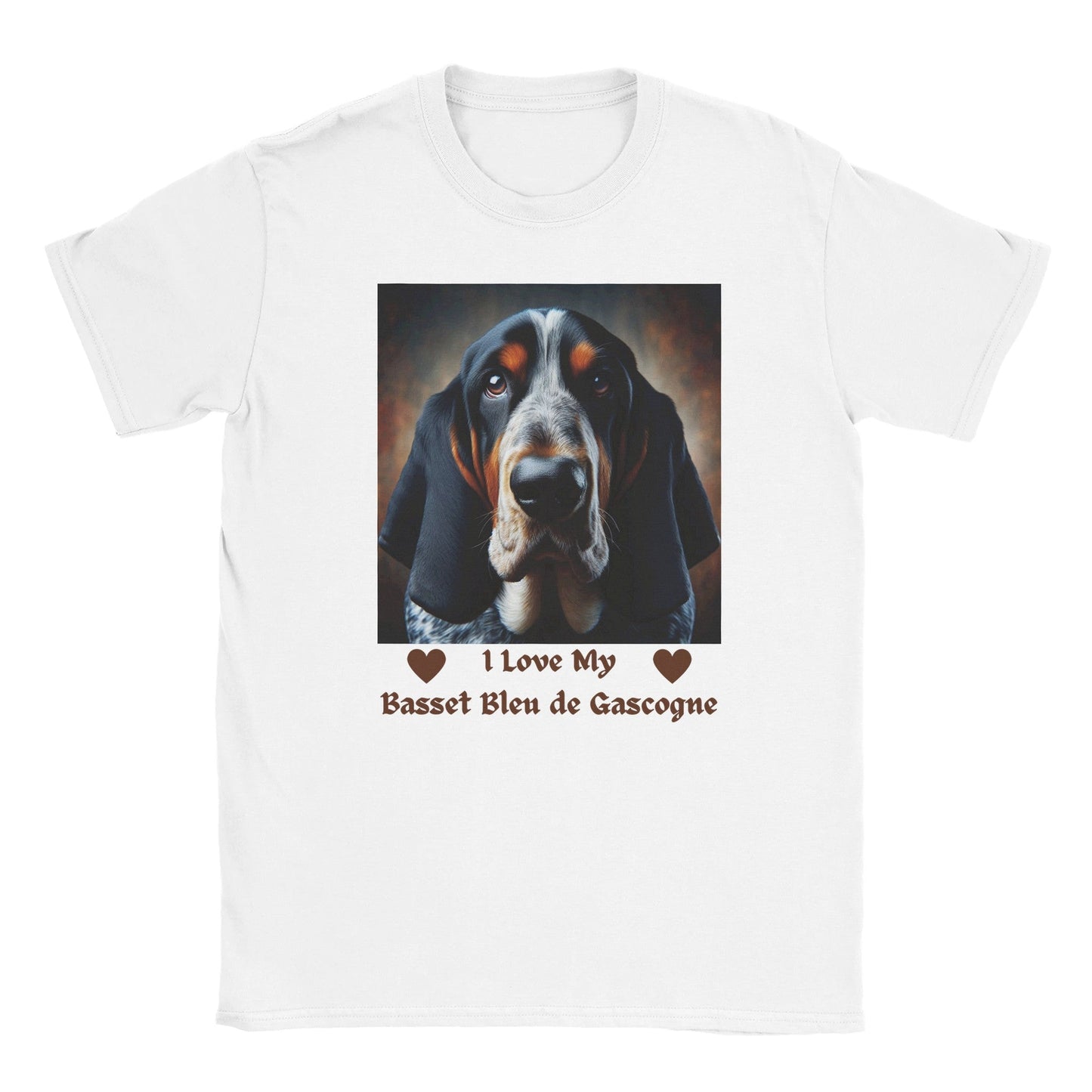 Basset Bleu de Gascogne Dog T-Shirt - PetSelfie - Petselfie