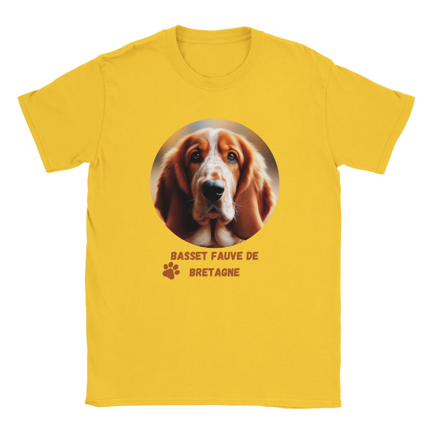 Basset Fauve de Bretagne Dog T-Shirt - PetSelfie - Petselfie