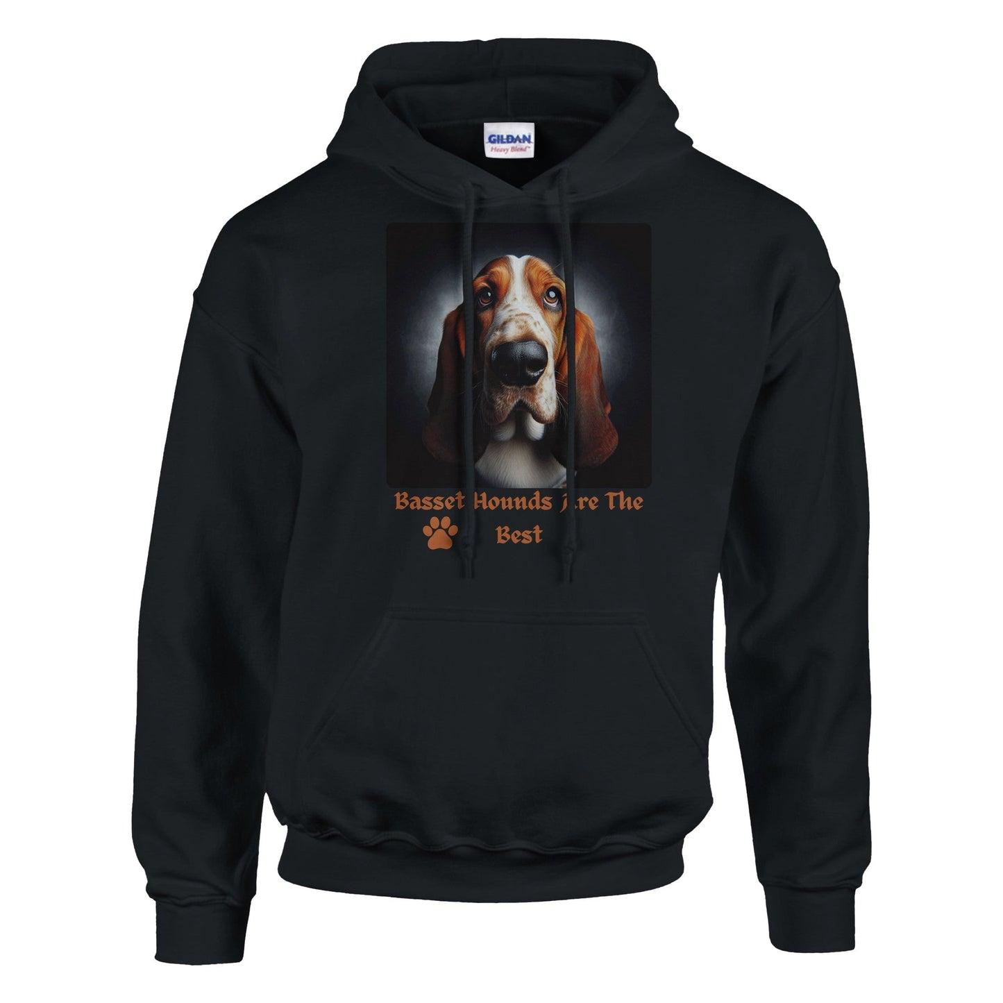 Basset Hound Dog Hoodie - PetSelfie - Petselfie